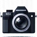 Icon of a professional camera.